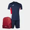 Sportovní set JOMA | Velikost: 3XS | Tmavě modrá-červená