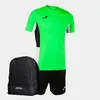 Sportovní set JOMA | Velikost: 3XS | Světle zelená - černá