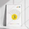 Běžecký kalendář pro muže | Bílá