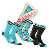 Ponožky Tastiq Unisex Socks 3-Pack Pizza Giftbox | Velikost: 36-41