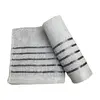 Ručník Shiny stripes | Šedá