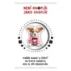 Knoflík štěstí - pejsek růžový rolák 2