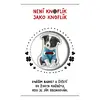 Knoflík štěstí - pejsek modrý svetr 3