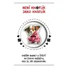 Knoflík štěstí - pejsek růžový svetr 13