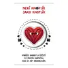 Knoflík štěstí - srdce červené 19