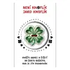Knoflík štěstí - čtyřlístek 21