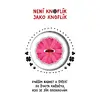 Knoflík štěstí - květina růžová 23