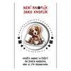 Knoflík štěstí - pejsek + kafe ve světlém šálku 44