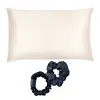Hedvábný povlak a dvě hedvábné gumičky (2 cm, 3,5 cm)
