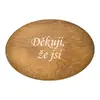 Oblázek velký v dárkové krabičce - Děkuji, že jsi