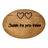 Oblázek velký v dárkové krabičce - Jsem tu pro tebe