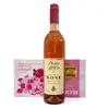 Růžové suché víno Plantaže + bonboniéra Loukum Delicacy Rose Delight