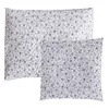 Voňavý bylinkový polštář - Bílá s ornamenty | Vůně: 30 × 30 cm Dobromysl s levandulí