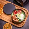 Unikátně zdobená svíčka v plechové dóze - Sweet Orange