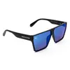 Černé brýle Kašmir Sky Polarized SKP02 - skla modrá zrcadlová
