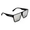 Černé brýle Kašmir Sky Polarized SKP04 - skla zrcadlová