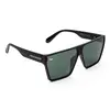 Černé brýle Kašmir Sky Polarized SKP06 - skla zelená tmavá