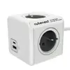 Cubenest PowerCube Extended USB A+C PD 20 W 1,5 m, šedá