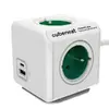 Cubenest PowerCube Extended USB A+C PD 20 W 1,5 m, zelená