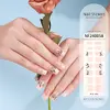 Nalepovací UV GEL lak na nehty – s černými lístky