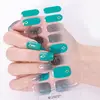 Nalepovací UV GEL lak na nehty – tyrkysová