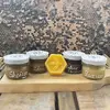 Degustační sada medů a vosk na smažení, 4x 35 g a 1x 12 g | Balení: Bez dárkového balení