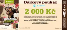 Dárkový poukaz v hodnotě 2000 Kč