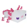 Dekorativní 3D lampa Minecraft: Axolotl