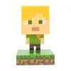 Dekorativní svítící plastová figurka Minecraft: Alex