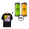 24x originál, 24x Yerba Maté + tričko jako dárek | Velikost: S