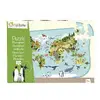 Puzzle Zvířata na planetě - poznávej a skládej