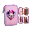 Dvojité školní pouzdro Disne Minnie Mouse: Minnie v srdíčku