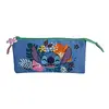 Trojitý penál na psací potřeby Disney Lilo & Stitch: Tropický Stitch