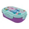 Plastový box na svačinu s příborem Lilo & Stitch: Angel a Stitch
