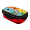 Plastový box na svačinu s příborem Pokémon: Čtyři pokémoni