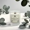 Sójová svíčka s dřevěným knotem - Eucalyptus & Máta