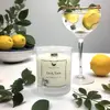 Sójová svíčka s dřevěným knotem - Gin & tonic
