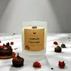 Sójová svíčka s dřevěným knotem - Pain au chocolat