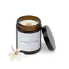 Sójová svíčka s dřevěným knotem 180 ml - Bílá magnolie