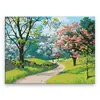Cesta listnatým parkem 40 × 30 cm