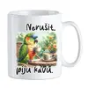 Nerušit, piju kávu! - Papoušek Amazoňan
