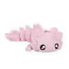 Roztomilý axolotl - Světle růžová | Rozměr: 16 cm