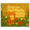 Čisticí utěrka - kočička štěstí