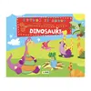 Vytvoř knihu DINOSAUŘI: Přečti, vystřihni a nalep + nůžky