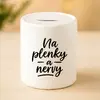Keramická pokladnička - Na plenky a nervy