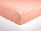 Froté prostěradlo | Velikost: 90 x 200 cm | Meruňková