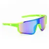 Zelené brýle Kašmir Sport State 2.0 SS2.04 - skla modro-zelená zrcadlová