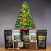 Vánoční stromeček plný prémiové kávy