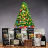 Vánoční stromeček plný prémiové kávy XXL
