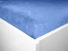 Mikroflanelové prostěradlo | Velikost: 140 × 200 cm | Modrá